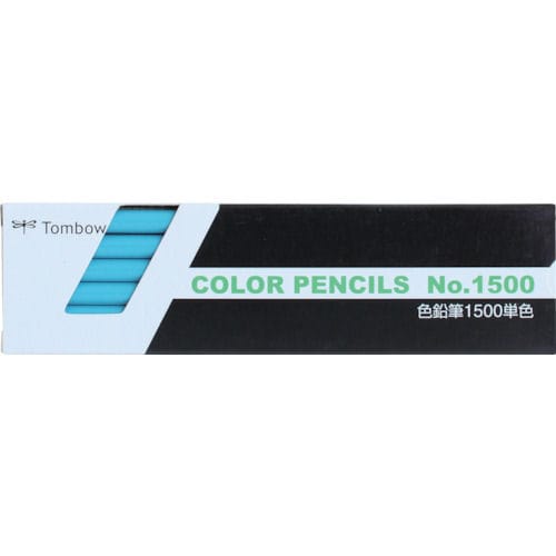 Tombow 色鉛筆 1500 単色 水色_