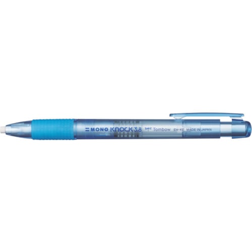 Tombow ホルダー消しゴムモノ3.8透明ブルー_