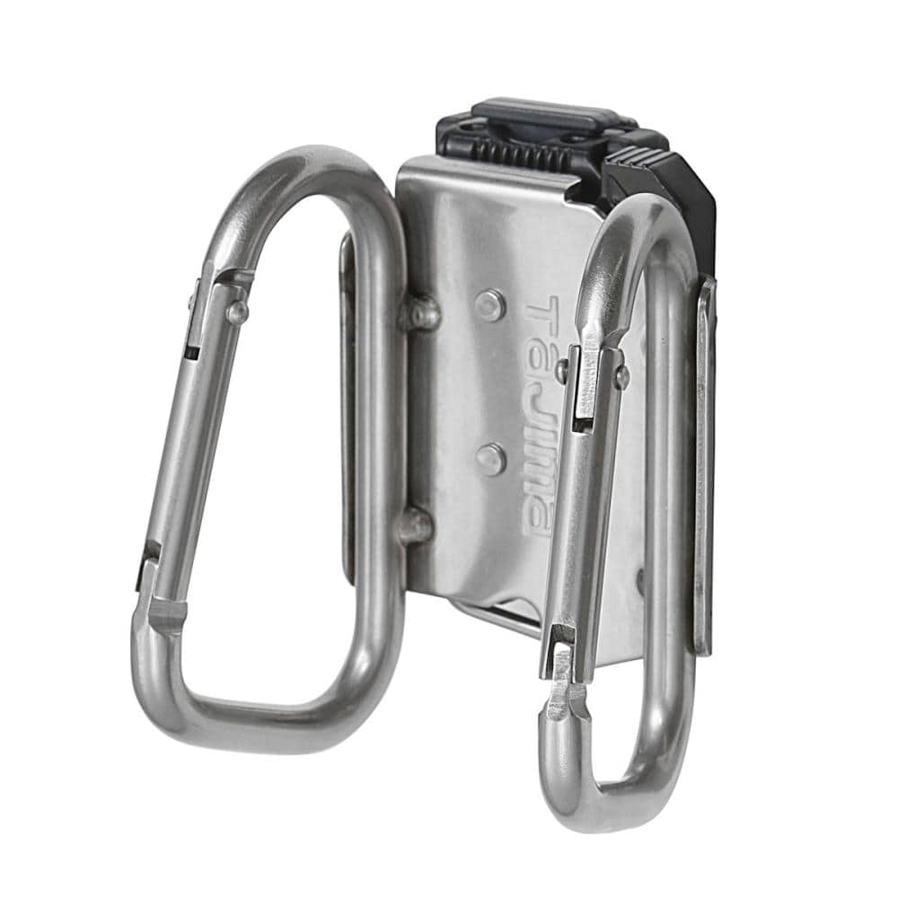 タジマ（ＴＪＭデザイン）　着脱式工具ホルダーステン　カラビナ小ダブル　ＳＦＫＨＳ－ＣＳＷ