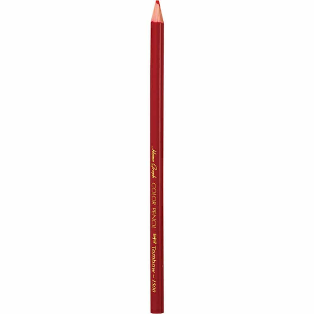 トンボ鉛筆　色鉛筆　１５００　赤