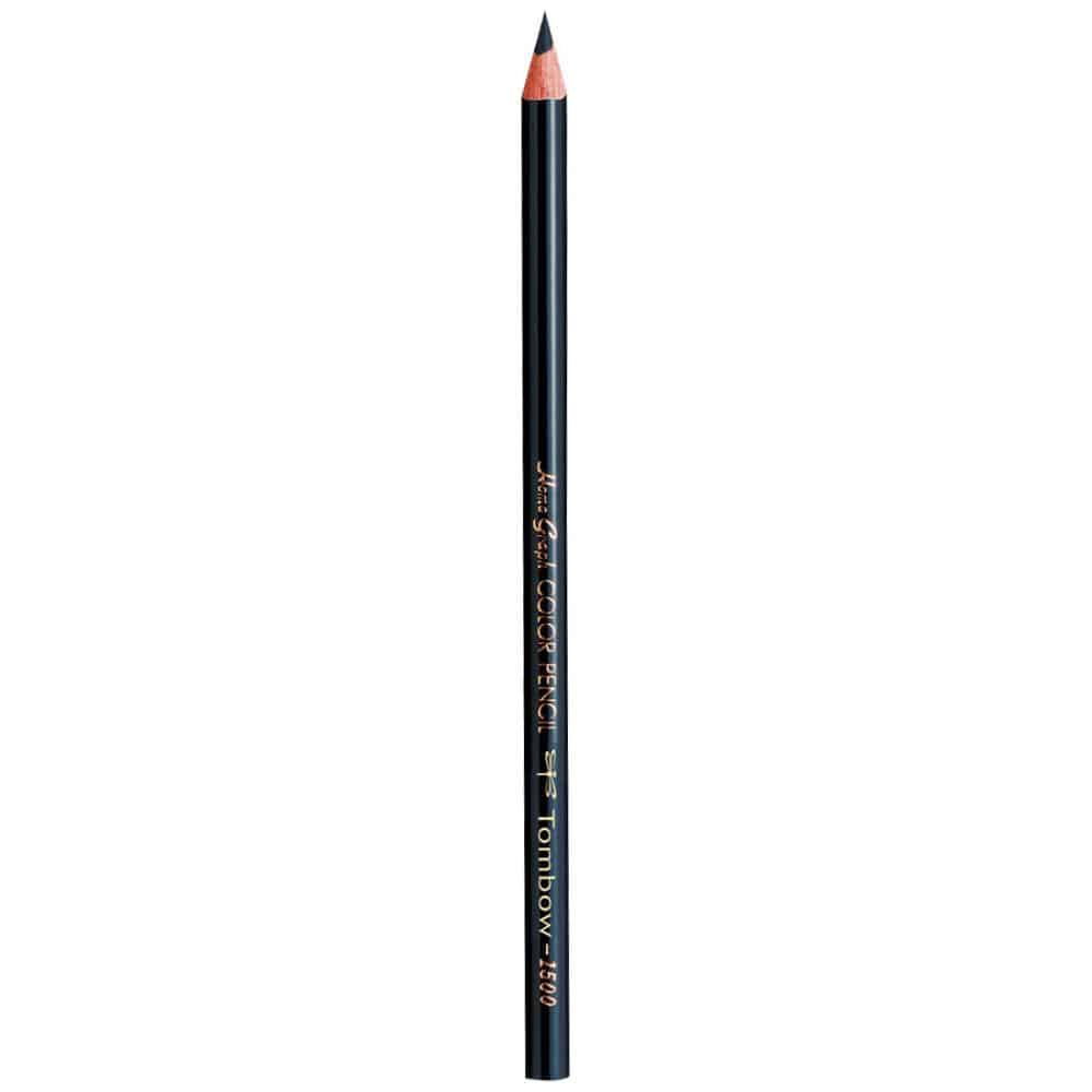 トンボ鉛筆　色鉛筆　１５００　黒