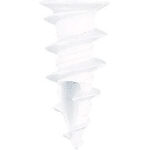 TRUSCO ボードタップ プラスチック製 3.5mm用 (10本入)_