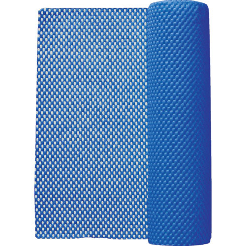 TRUSCO ノンスリップマット 300X2000mm 青_
