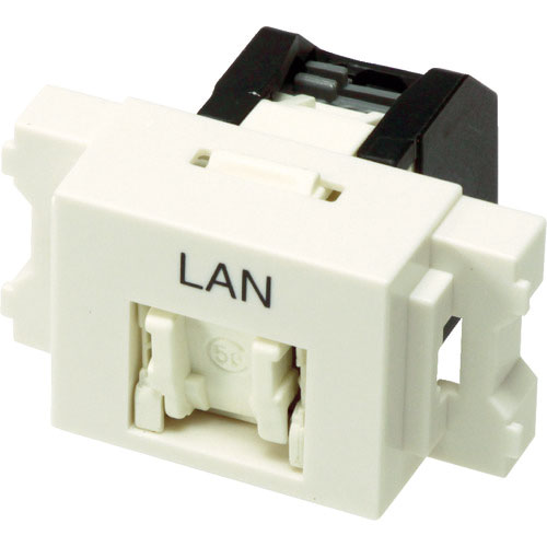 3M Cat5e RJ45モジュラージャック+JISプレート用アダプタセット_