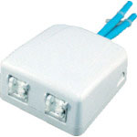 ３Ｍ　Ｃａｔ６　ＲＪ４５モジュラージャック露出型アウトレットセット　２ポート＿