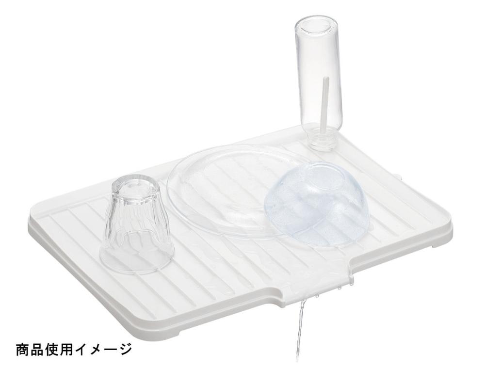 水切りトレー ワイド ホワイト ｋ １６６５ ｗｋの通販 ホームセンター コメリドットコム