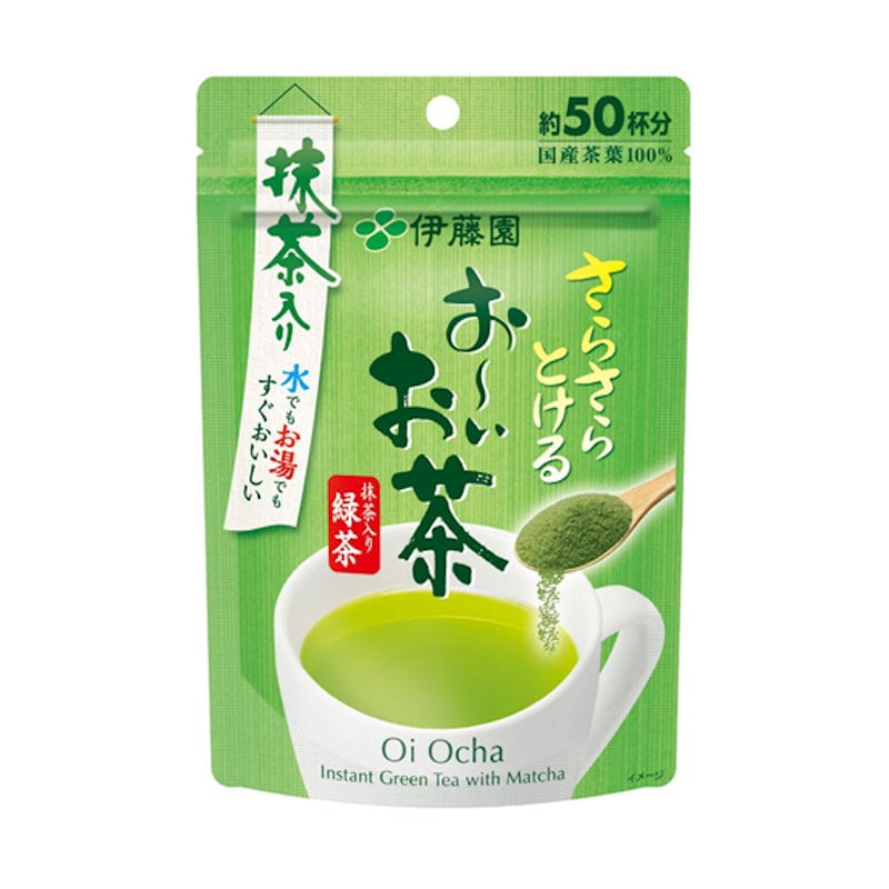 伊藤園 さらさらとける お~いお茶抹茶入り緑茶 40g