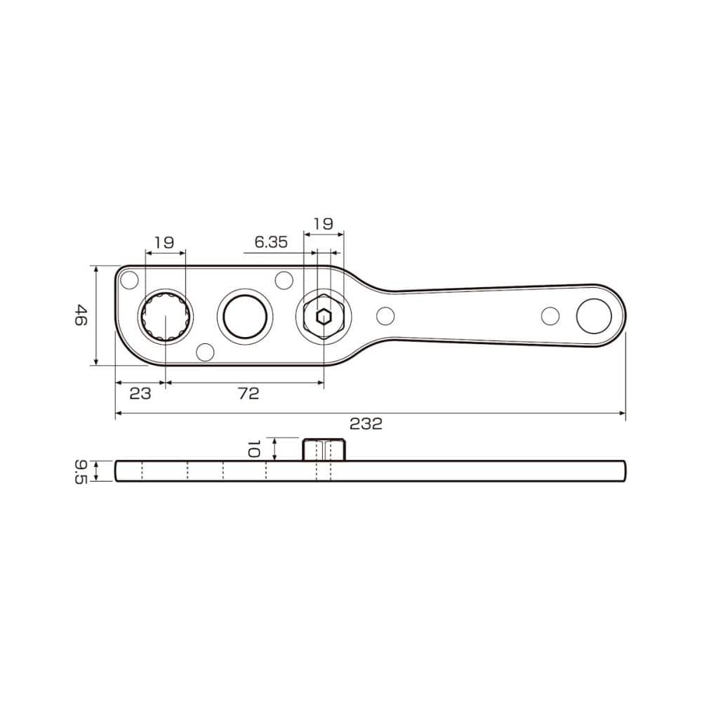 アネックス　オフセットアダプター　ソケットセットＳ２