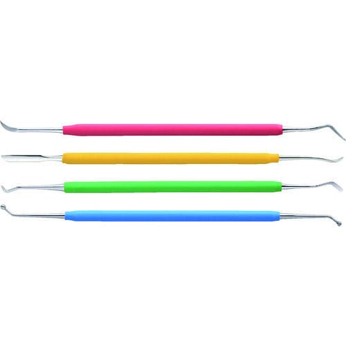 アネックス ステンレス製クラフトツール スパチュラ4本組_