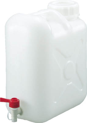 ＴＲＵＳＣＯ　扁平缶　広口ケミカルコック　パッキン付タイプ　２０Ｌ＿