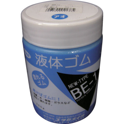 ユタカ ゴム 液体ゴム ビンタイプ 250g入り 青_