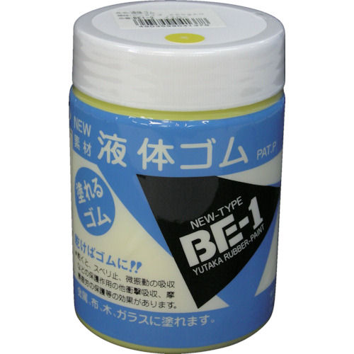 ユタカ　ゴム　液体ゴム　ビンタイプ　２５０ｇ入り　黄＿