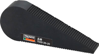 ＴＲＵＳＣＯ　ドアストッパー　天然ゴムタイプ　全長１２０ｍｍ＿