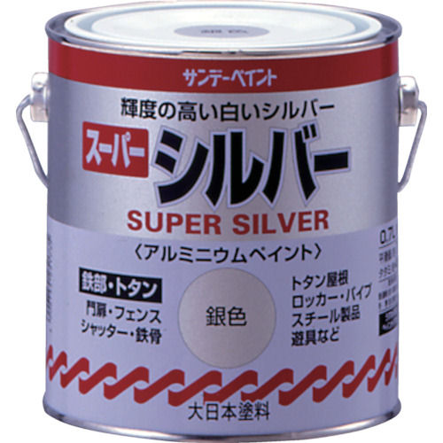 サンデーペイント スーパーシルバー 0.7L_