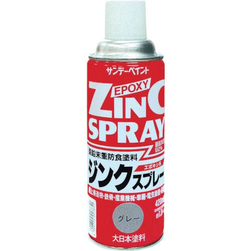 サンデーペイント　ジンクスプレー　４２０ｍＬ　シルバー＿