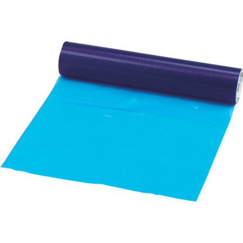 ＴＲＵＳＣＯ　表面保護テープ　環境対応タイプ　ブルー　幅５００ｍｍＸ長さ１００ｍ＿