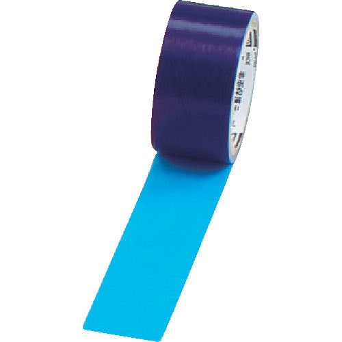 ＴＲＵＳＣＯ　表面保護テープ　環境対応タイプ　ブルー　幅５０ｍｍＸ長さ１００ｍ＿