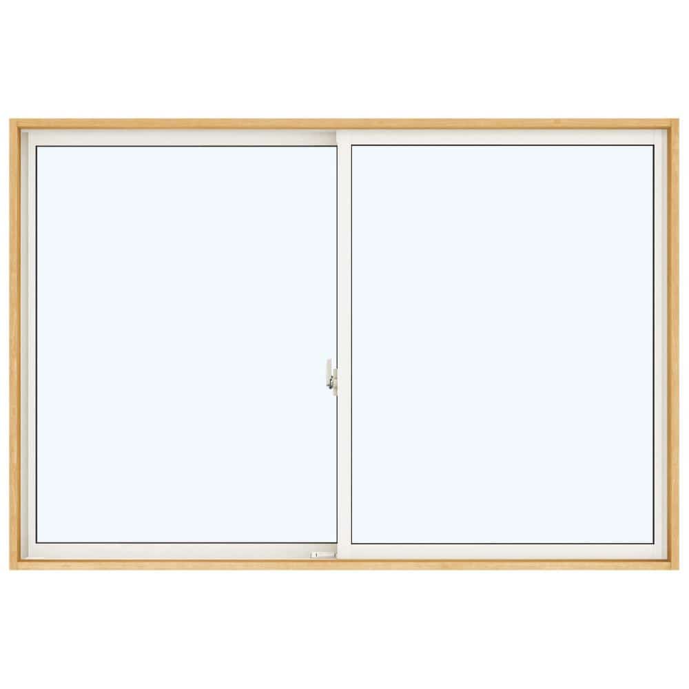 引違い窓　エピソードⅡ　ＮＥＯ　Ｗ780×770ｍｍ　ガラス：型　外色：プラチナステン　内色：ホワイト