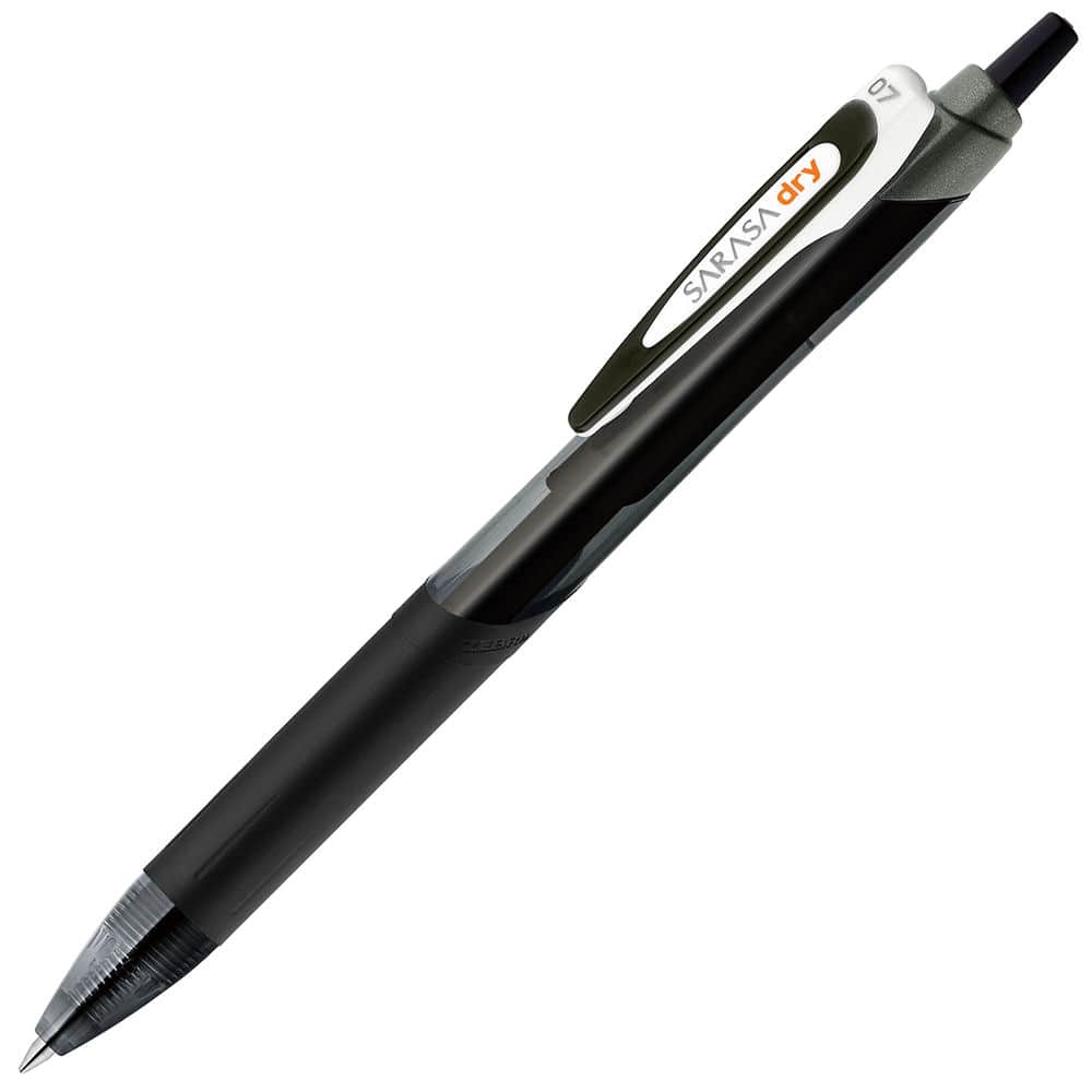 ゼブラ　サラサドライ　ジェルボールペン　０．７　黒