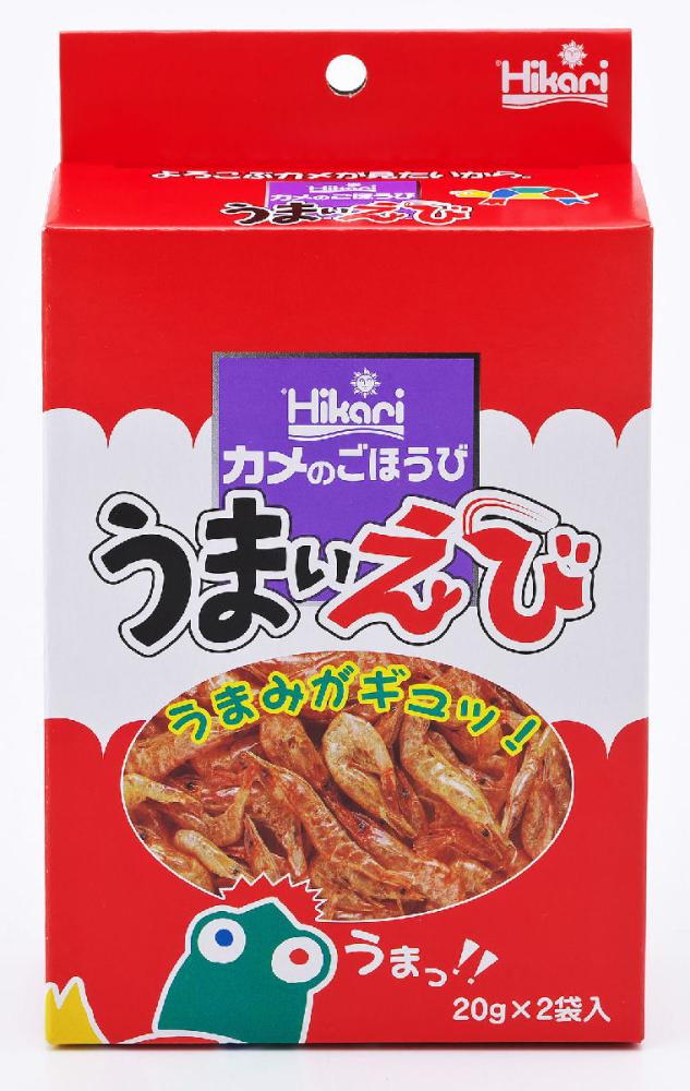 キョーリン　カメのごほうび　うまいえび　２０ｇ×２袋入