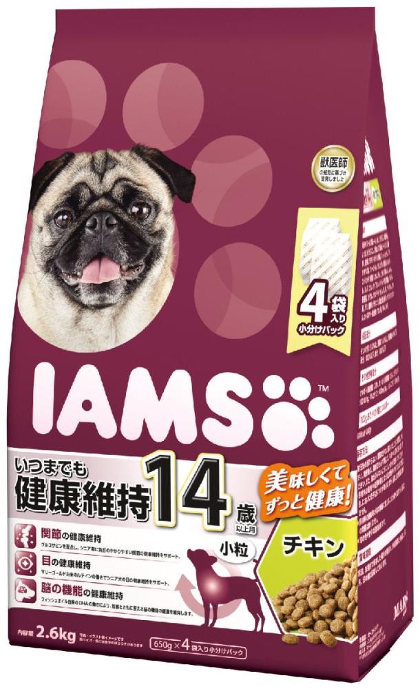 マース アイムス 14歳以上用 いつまでも健康維持 チキン 小粒 2.6kg