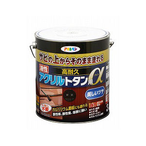 高耐久アクリルトタン用アルファ　３ｋｇ　新茶