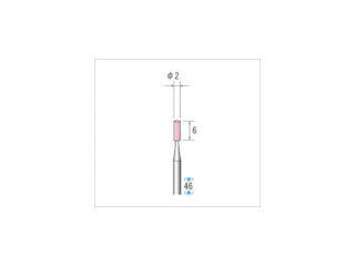ナカニシ　軸付砥石　（１Ｐｋ（袋）＝１０本入）＿