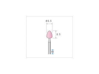 ナカニシ　軸付砥石　（１Ｐｋ（袋）＝１０本入）＿