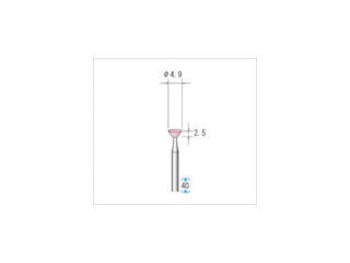 ナカニシ　軸付砥石　（１Ｐｋ（袋）＝１０本入）＿