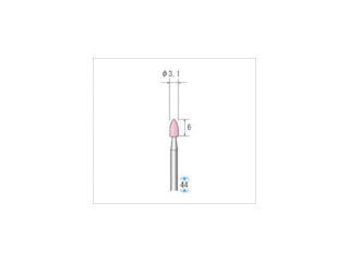 ナカニシ 軸付砥石 (1Pk(袋)=10本入)_