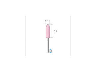 ナカニシ 軸付砥石 (1Pk(袋)=10本入)_