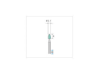 ナカニシ　軸付砥石　（１Ｐｋ（袋）＝１０本入）＿