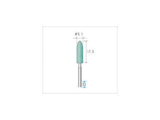 ナカニシ 軸付砥石 (1Pk(袋)=10本入)_