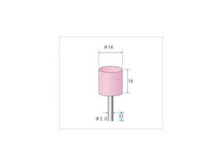 ナカニシ　軸付砥石　（１Ｐｋ（袋）＝１０本入）＿