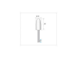 ナカニシ　軸付砥石　（１Ｐｋ（袋）＝１０本入）＿