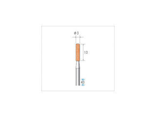 ナカニシ　軸付砥石　（１Ｐｋ（袋）＝１０本入）＿