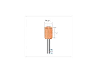 ナカニシ 軸付砥石 (1Pk(袋)=10本入)_