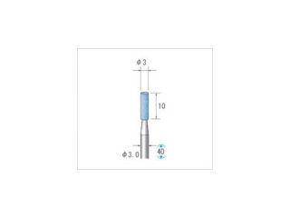 ナカニシ　軸付砥石　（１Ｐｋ（袋）＝１０本入）＿
