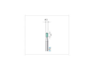 ナカニシ　軸付砥石　（１Ｐｋ（袋）＝１０本入）＿