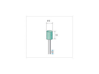 ナカニシ　軸付砥石　（１Ｐｋ（袋）＝１０本入）＿