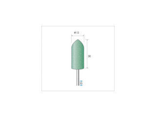 ナカニシ グリーンポリッシャーGC砥粒 (1Pk(袋)=10本入)_