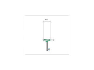 ナカニシ　グリーンポリッシャーＧＣ砥粒　（１Ｐｋ（袋）＝１０本入）＿