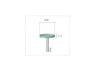 ナカニシ　グリーンポリッシャー　（１Ｐｋ（袋）＝１０本入）＿