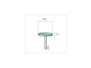 ナカニシ　グリーンポリッシャー　（１Ｐｋ（袋）＝１０本入）＿