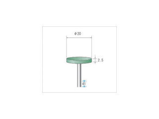 ナカニシ　グリーンポリッシャー　（１Ｐｋ（袋）＝１０本入）＿