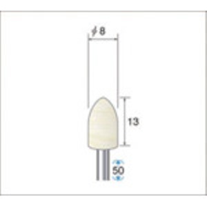 ナカニシ　フェルトバフソフトタイプ　（１Ｐｋ（袋）＝１０本入）＿