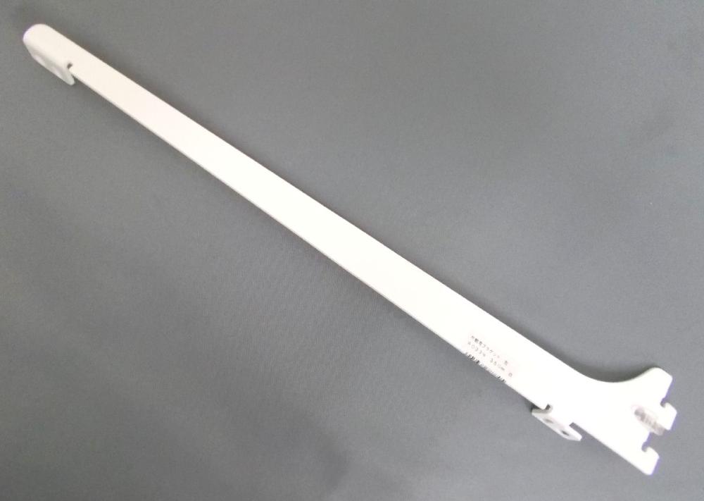 木棚用ブラケット　左　ＬＲ－０３３Ｗ　白　３５０ｍｍ