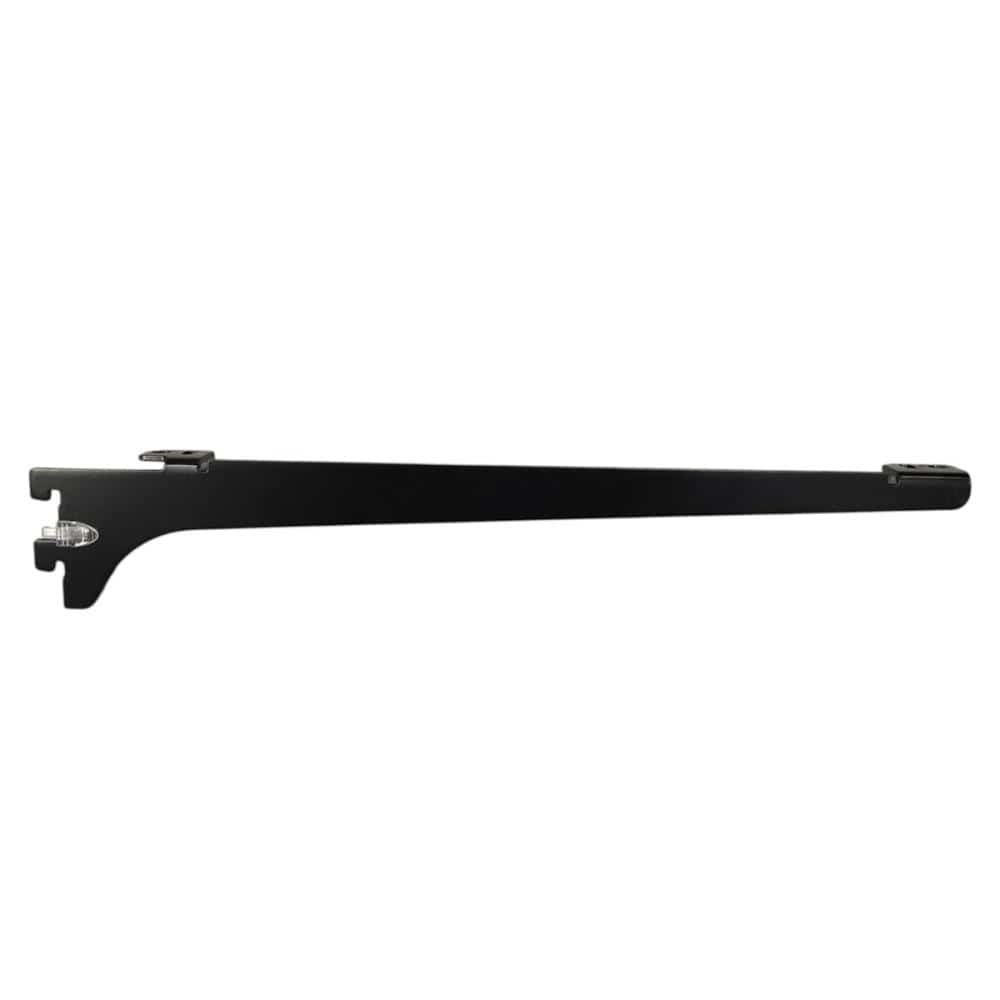 木棚用ブラケット　左　ＬＲ－０３３Ｗ　黒　３５０ｍｍ