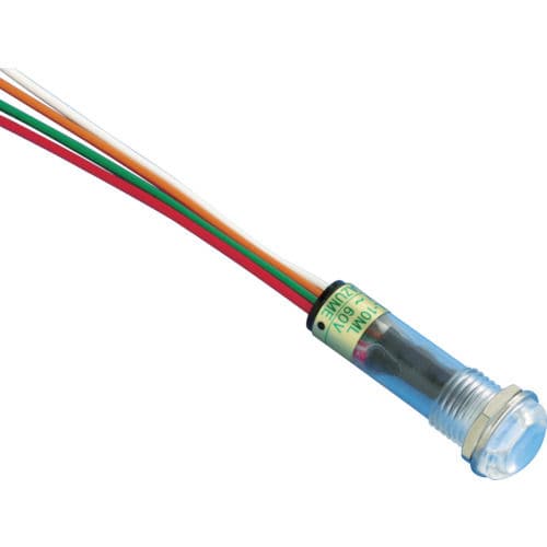 サカズメ　３色（赤・緑・橙）点灯ＬＥＤ表示灯　３ＤＵＬ－１０ＭＬ　ファイ１０＿