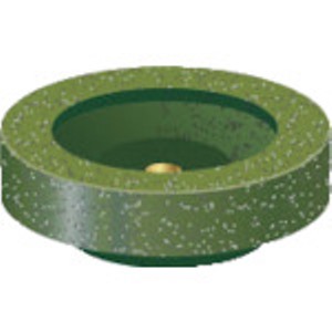 ナカニシ　カップゴム砥石　　（１０個入）　＿